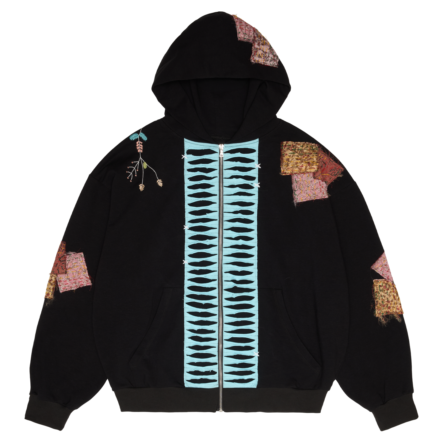 Jamie Patchwork Zip-up UK