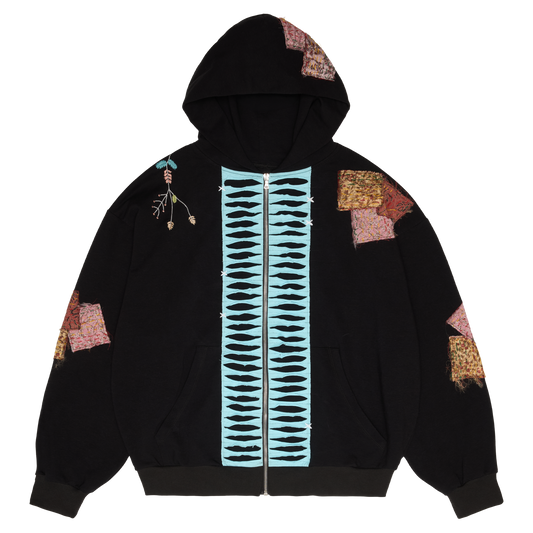 Jamie Patchwork Zip-up UK